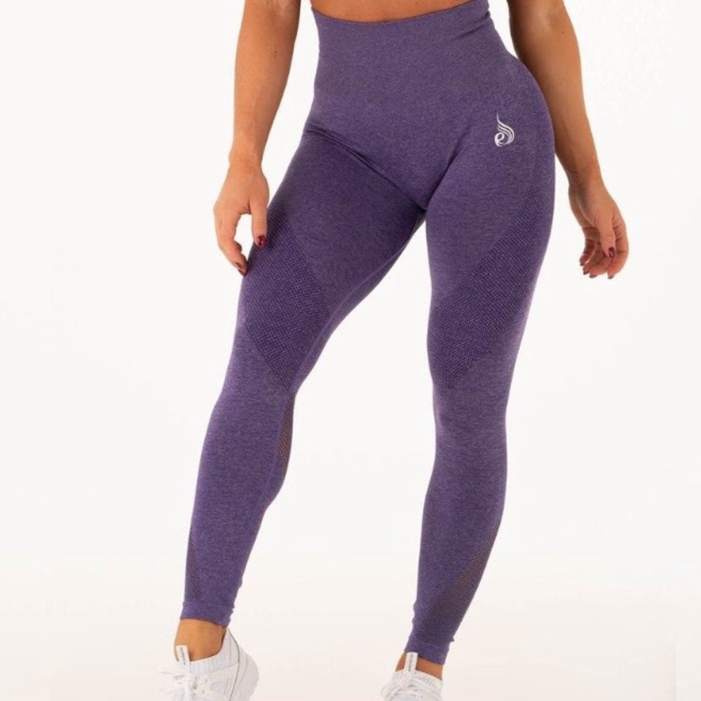 Ryderwear High-Waist Purple Leggings